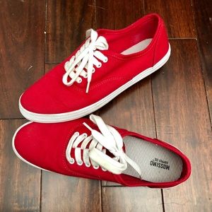 Red Mossimo Ked-Esque Sneakers